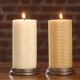Beeswax Candle Company Honeycomb Hand-Rolled Pillars